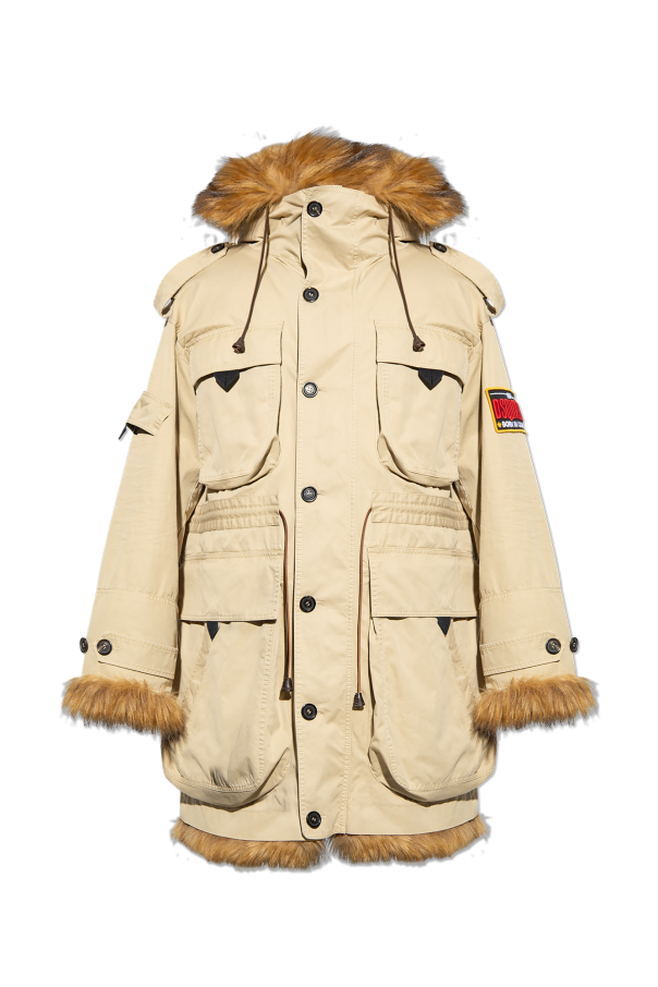 Dsquared2 Insulated parka with logo