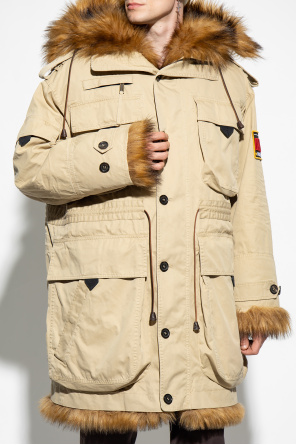 Dsquared2 Insulated parka with logo