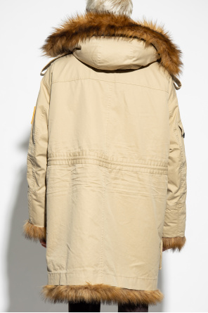 Dsquared2 Insulated parka with logo