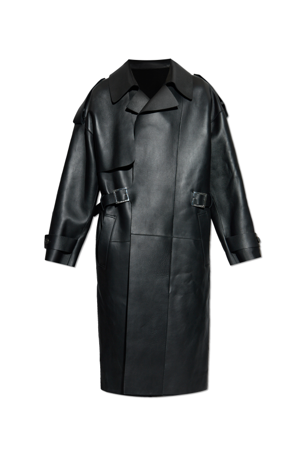 Leather coat od Dsquared2