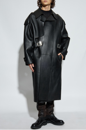 Dsquared2 Leather coat