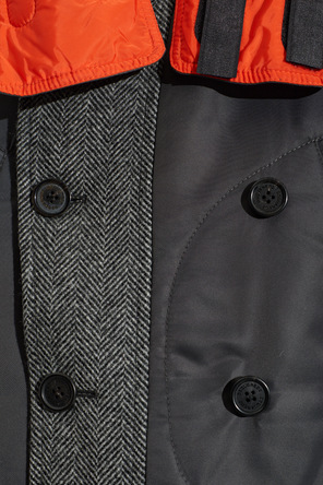 Dsquared2 Insulated coat with stand-up collar