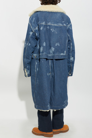 Dsquared2 Vintage-style denim coat