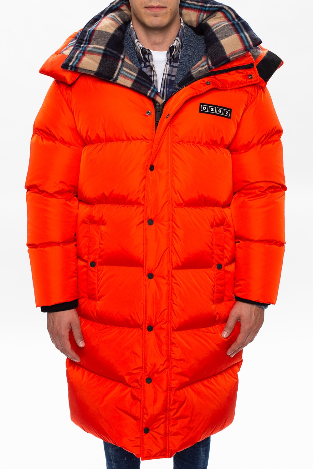 dsquared2 quilted down jacket