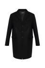 Dsquared2 BLACK Wool Coat