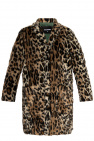 Dsquared2 Coat with leopard print