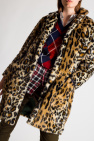 Dsquared2 Coat with leopard print