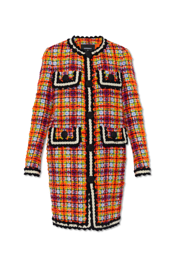 Dsquared2 Tweed coat
