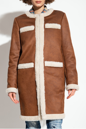 Dsquared2 Faux-shearling coat