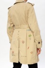 Dsquared2 beige Printed trench coat