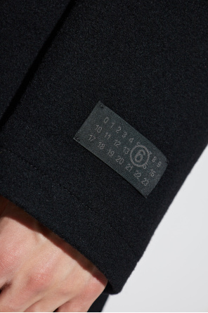MM6 Maison Margiela Dwurzędowy płaszcz