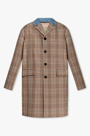 Marni cashmere short buttoned coat