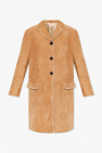 Marni BROWN Leather coat