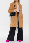 Marni BROWN Leather coat