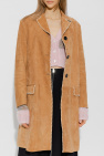 Marni BROWN Leather coat