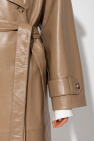 The Mannei ‘Amman’ leather coat