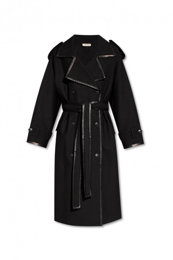 The Mannei ‘Amman’ leather coat