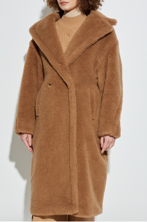 Max Mara ‘Teddy’ camel wool coat