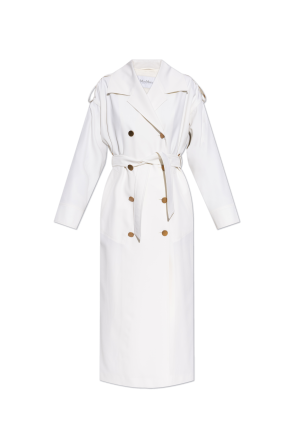 Wool trench coat
