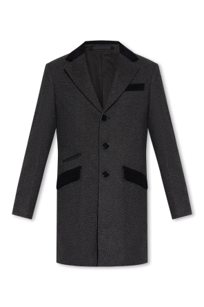 ‘tommy’ single-breasted coat od AllSaints