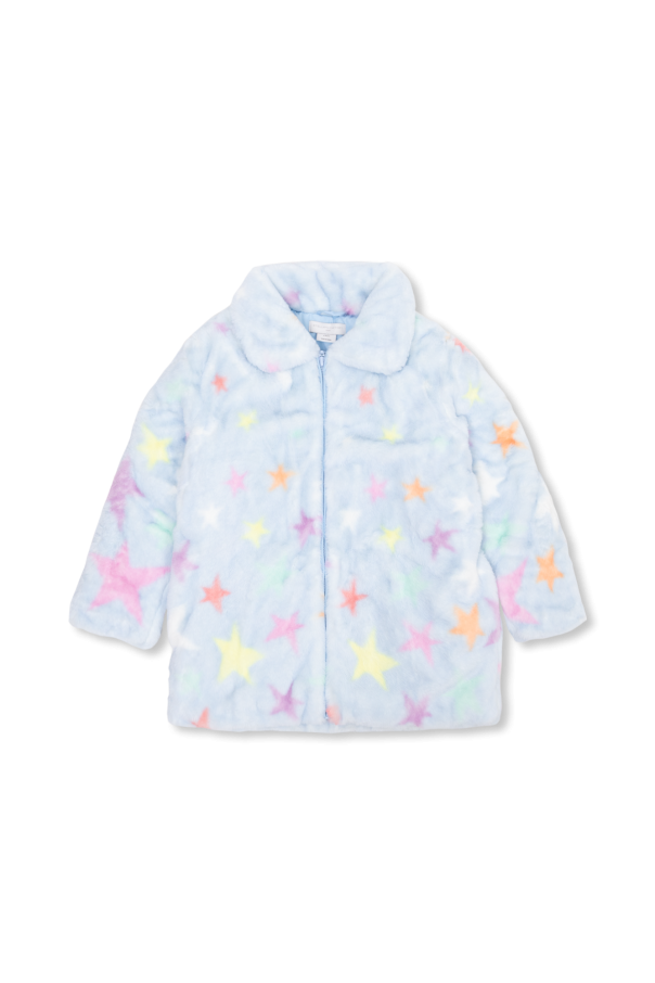Stella McCartney Kids stella mccartney nyla floral silk blouse