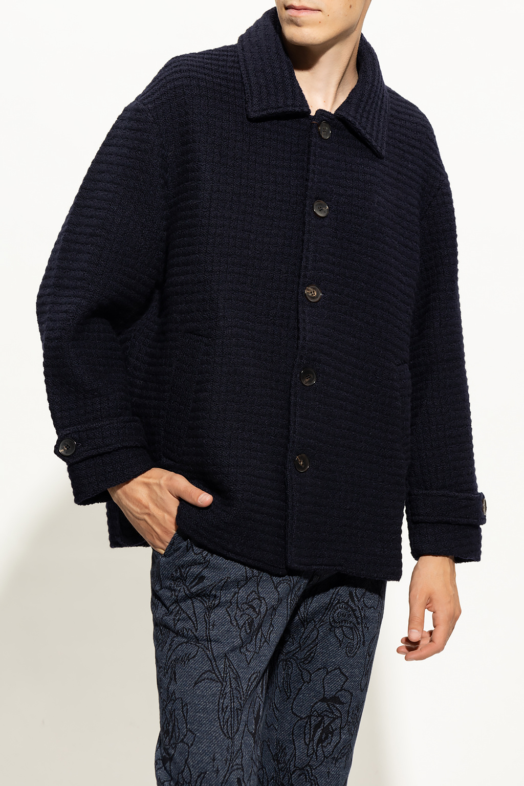 Etro Short wool coat