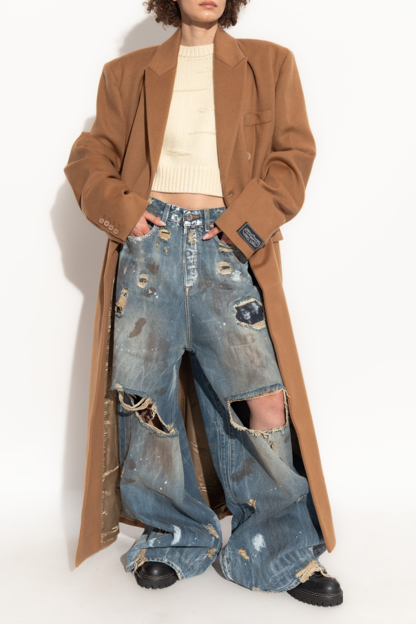 VETEMENTS Wool coat