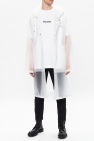 VETEMENTS WHITE Transparent coat with logo