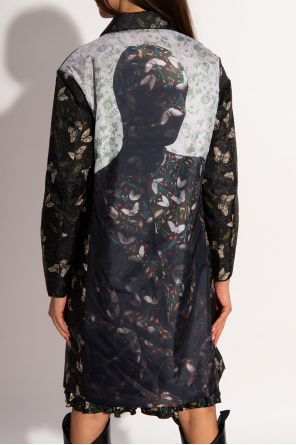 Undercover Patterned oversize coat