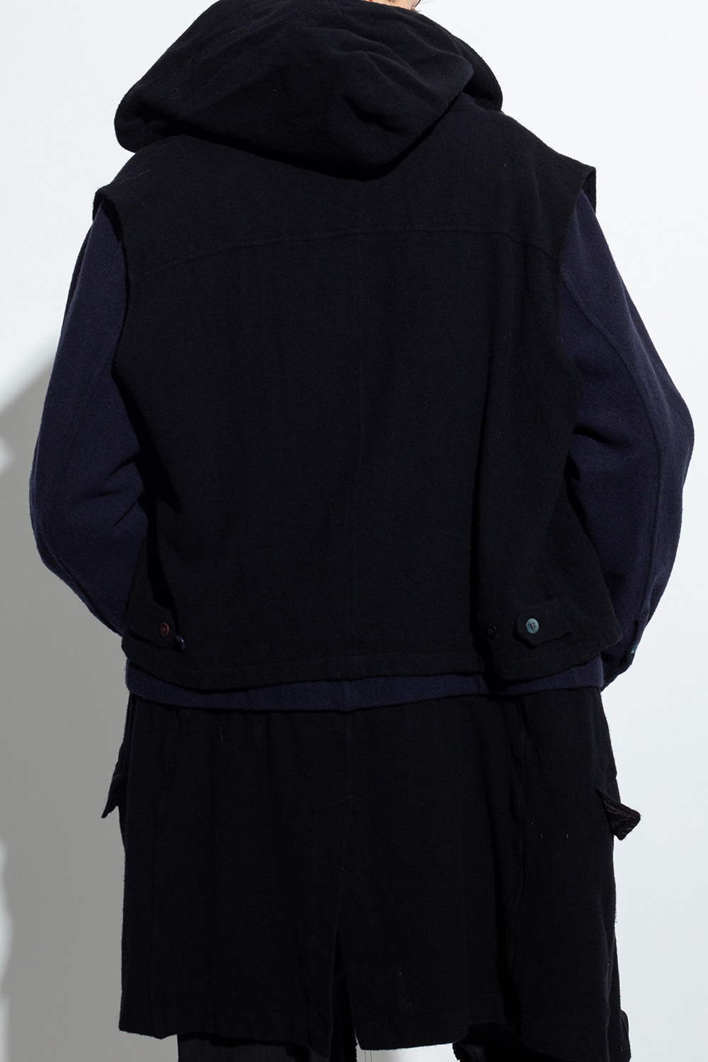 Undercover lemaire buttoned shirt jacket item