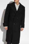 Ami Alexandre Mattiussi BLACK Double-breasted coat