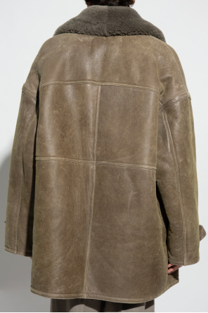 Ami Alexandre Mattiussi Coat from sheep leather