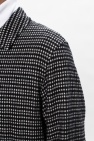 Undercover Checked wool coat
