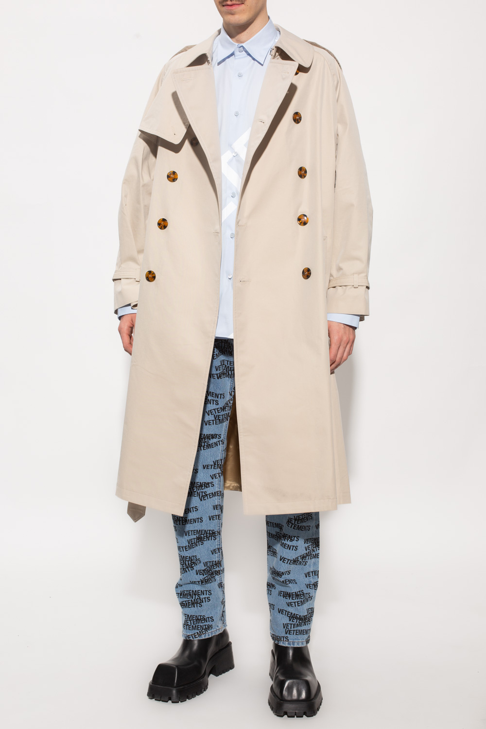 VETEMENTS Oversize trench coat