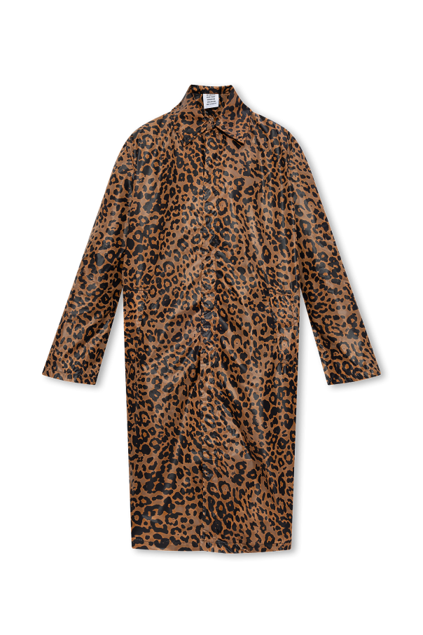 Rain coat with animal motif od VETEMENTS