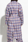 VETEMENTS BLUE Loose-fitting trench coat