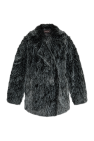 Michael Michael Kors GREY Faux fur coat