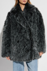 Michael Michael Kors GREY Faux fur coat