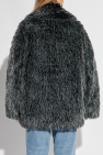 Michael Michael Kors GREY Faux fur coat