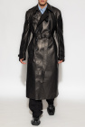 VTMNTS Leather trench coat