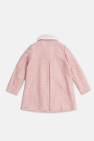 Bonpoint PINK Coat with detachable collar