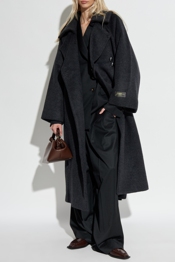 Ganni Mantel mit Logo