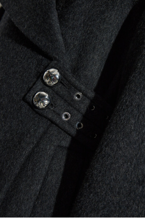 Ganni Mantel mit Logo