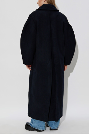 Ganni Langer Wollmantel