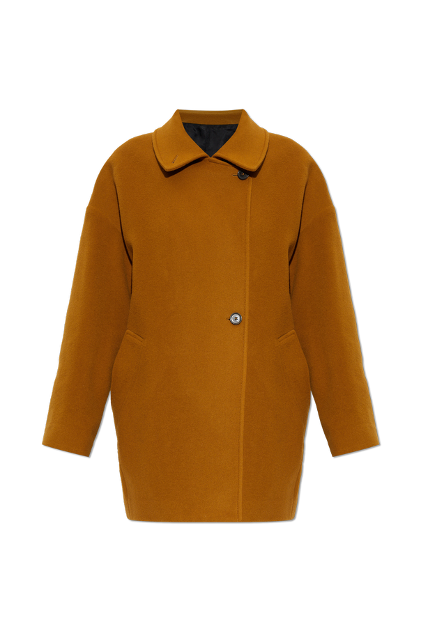 Paul Smith Wool Coat with Double-Breasted Closure
