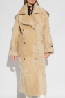 The Mannei beige ‘Jordan’ fur jacket