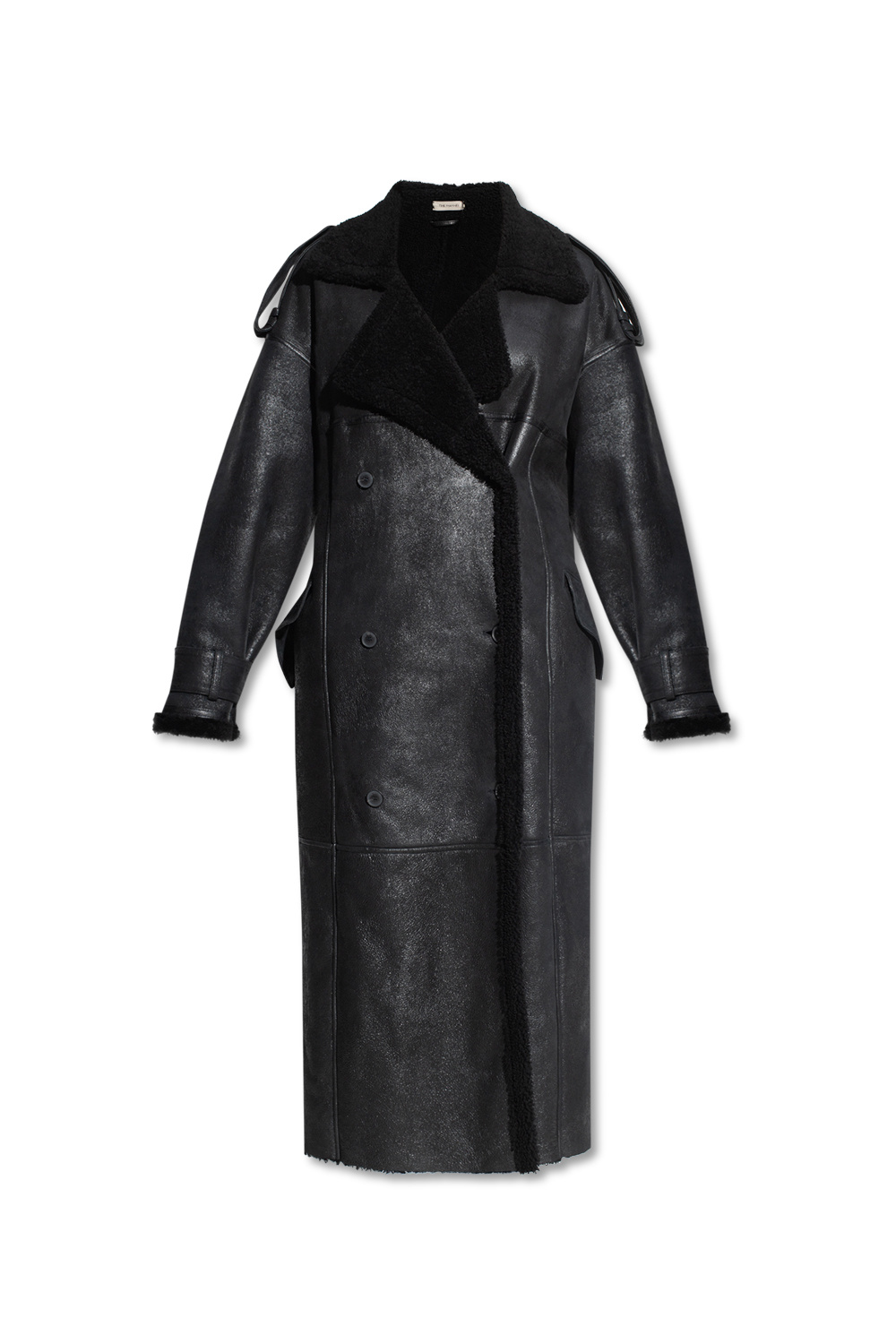 The Mannei ‘Jordan’ long shearling coat