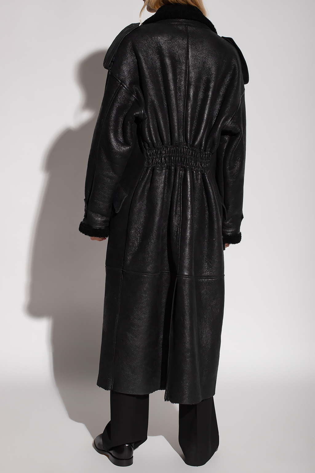 The Mannei ‘Jordan’ long shearling coat