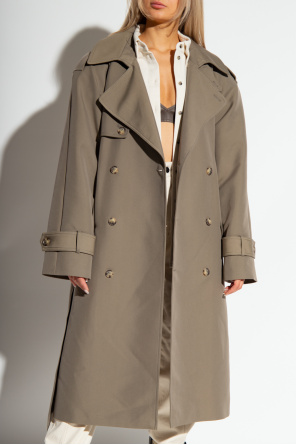 The Mannei ‘Soria’ double-breasted trench coat