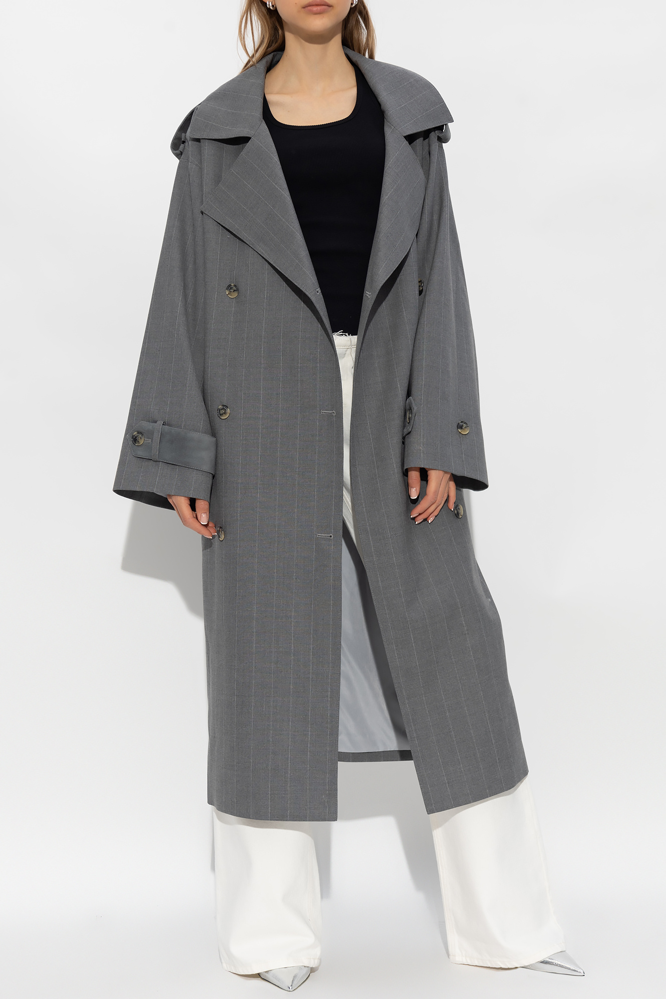 The Mannei ‘Shamali’ wool coat